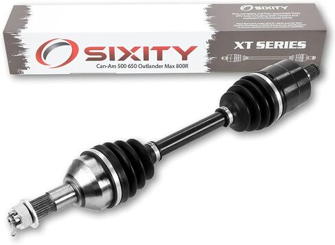 Sixity XT Rear Left CV Axle compatible with Can-Am 500 650 Outlander Max 800R Renegade 800 2012 2011 2010 2009 2008 in Saudi Arabia