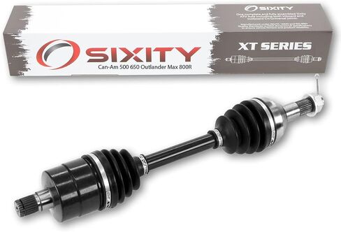 Sixity XT Rear Left CV Axle compatible with Can-Am 500 650 Outlander Max 800R Renegade 800 2012 2011 2010 2009 2008 in Saudi Arabia