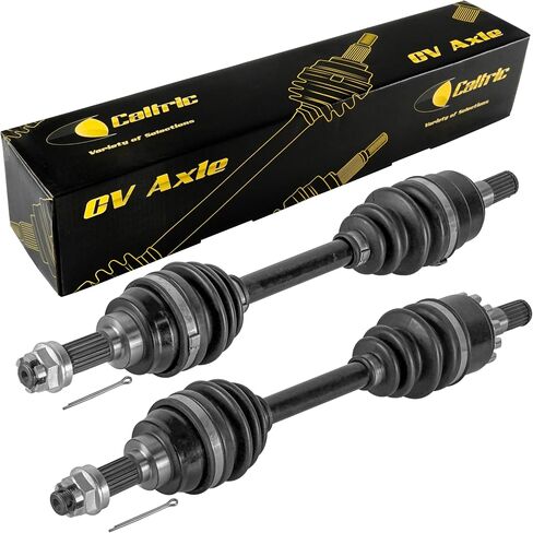 Caltric Front Right and Left Cv Joint Axles Compatible with Kawasaki Prairie 650 Kvf650 4X4 2002 2003 in Saudi Arabia