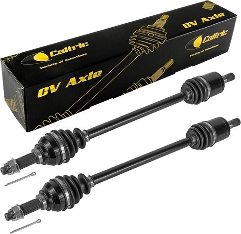 Caltric 2x AUC13791 Front CV Axle Compatible with John Deere Gator XUV UTV 865E 865M 835E 835M 835R 865R in Saudi Arabia
