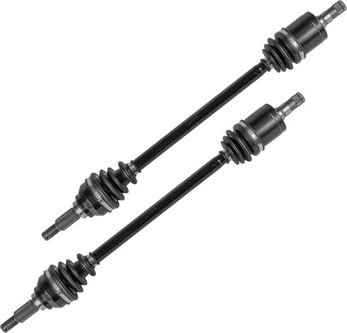 Caltric 2x AUC13791 Front CV Axle Compatible with John Deere Gator XUV UTV 865E 865M 835E 835M 835R 865R in Saudi Arabia
