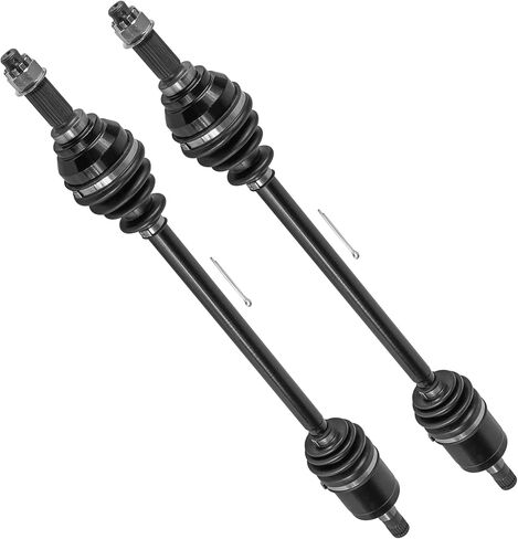 Caltric 2x AUC13791 Front CV Axle Compatible with John Deere Gator XUV UTV 865E 865M 835E 835M 835R 865R in Saudi Arabia