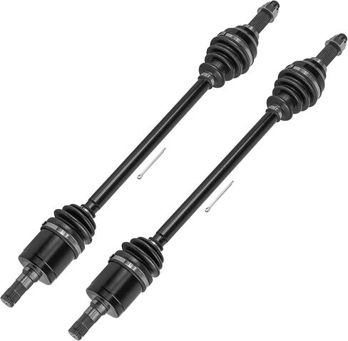 Caltric 2x AUC13791 Front CV Axle Compatible with John Deere Gator XUV UTV 865E 865M 835E 835M 835R 865R in Saudi Arabia