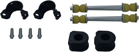 PartsFlow يناسب Cadillac Escalade 1999-2000 لـ Chevy Blazer/K1500/K2500/K3500/Tahoe 1988-2000 لـ GMC Yukon 1992-2000 مجموعة التعليق المثبت Sway Bar مع جلبة 15538658 in Kuwait