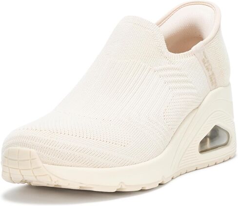 Skechers Womens Uno Wedge - Kickin' Knit Hands Free Slip-ins in Saudi Arabia