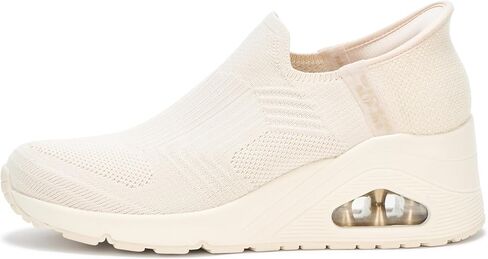 Skechers Womens Uno Wedge - Kickin' Knit Hands Free Slip-ins in Saudi Arabia