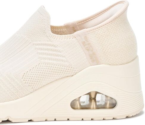 Skechers Womens Uno Wedge - Kickin' Knit Hands Free Slip-ins in Saudi Arabia