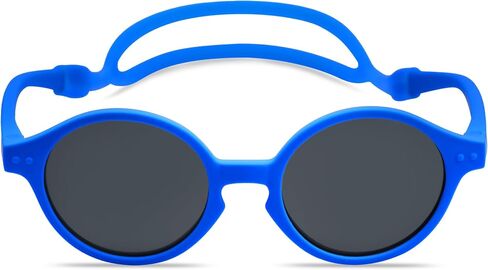 SOJOS Baby Polarized Sunglasses with Strap Round UV400 Protection Toddler Girls Boys Age 0-24 Months SK5613A in Saudi Arabia