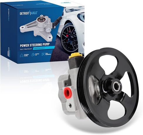 Detroit Axle - 2.5L Steering Pump for 2010-2011 Toyota Camry Power Steering Pump with Pulley Replacement 21-4050 in Saudi Arabia