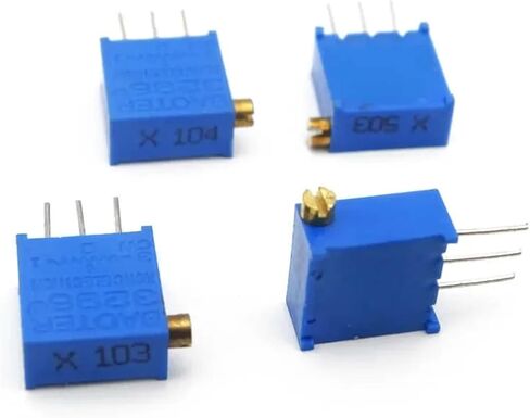 500 قطعة/الوحدة 3296X14 القيم 100R إلى 2M أوم Trimpot الانتهازي الجهد 10% المقاومة التسامح (3296X202-2K أوم) in Saudi Arabia
