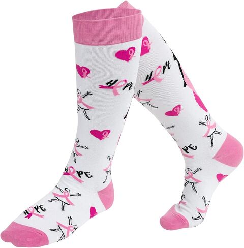 Funny Socks Novelty Knee High Socks for Women Colorful Pattern Cute Socks Adults in Saudi Arabia