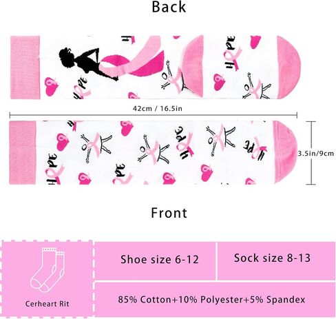 Funny Socks Novelty Knee High Socks for Women Colorful Pattern Cute Socks Adults in Saudi Arabia