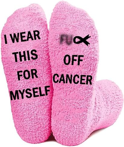 Breast Cancer Socks Gifts for Woman, Breast Cancer Awarenesss Accesorries Survivor Gifts for Women, for Myself Mom Daughter in Saudi Arabia