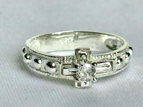 QURI Unisex Rosary ring Solid silver 925 in Saudi Arabia