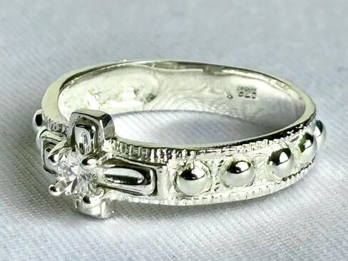 QURI Unisex Rosary ring Solid silver 925 in Saudi Arabia