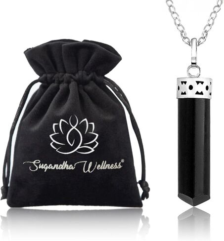 Tiger Eye Healing Crystal Necklace - Inner Power & Focus. Confidence & Vision. Protection Stone in Kuwait