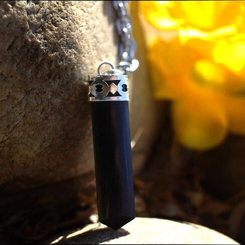 Tiger Eye Healing Crystal Necklace - Inner Power & Focus. Confidence & Vision. Protection Stone in Kuwait