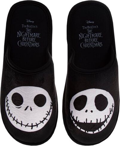 Nightmare Before Christmas Sandals Closed Toe - Jack Skellington Slipper Lightweight Warm Soft House Sandal (sizes: 11-13 Little Kids / 1-5 Big Kids / 5-12 Adults) in Saudi Arabia