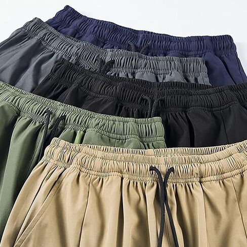 Men's Cargo Shorts Breathable Elastic Hiking Summer with Pockets in Saudi Arabia