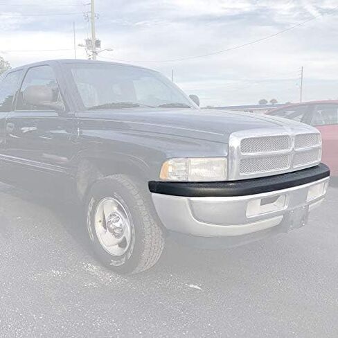 G-PLUS Front Upper Bumper Pad Cover Replacement Compatible With Dodge Ram 1500 1994-2001/Ram 2500 3500 1994-2002 Textured Black CH1000160 in Saudi Arabia
