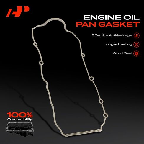 A-Premium 3.1L 3.4L Engine Oil Pan Gasket Set, Compatible with Chevrolet, Buick, Pontiac & Oldsmobile Cars - Malibu, Impala, Beretta, Lumina, Monte Carlo, Regal, Century, Aztek, Grand Am Prix, Alero in Saudi Arabia