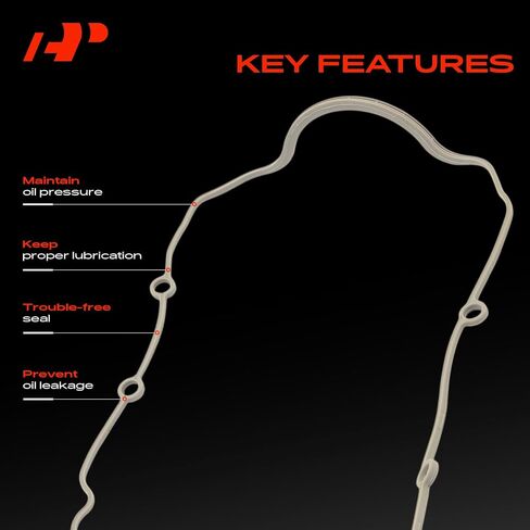 A-Premium 3.1L 3.4L Engine Oil Pan Gasket Set, Compatible with Chevrolet, Buick, Pontiac & Oldsmobile Cars - Malibu, Impala, Beretta, Lumina, Monte Carlo, Regal, Century, Aztek, Grand Am Prix, Alero in Saudi Arabia