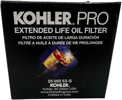 Two Pack compatible with Kohler Extended Life 300 Hour Oil Filter 25 050 53-S-2PACK Contains Two Extended Life 300 Hour Oil Filters and a Funnel in Saudi Arabia