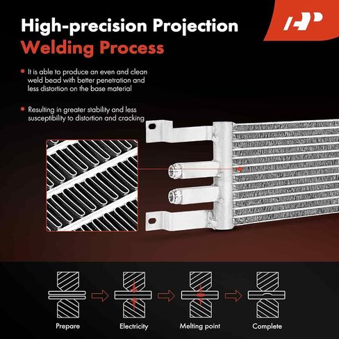 A-Premium Transmission Oil Cooler Compatible with Buick Envision 2016 2017 2018 2019 2020, 2.0L 2.5L, Automatic 6 Speed Transmission in Saudi Arabia