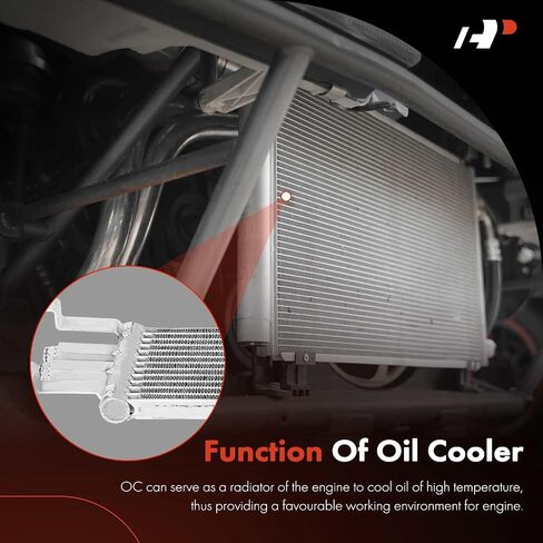 A-Premium Transmission Oil Cooler Compatible with Buick Envision 2016 2017 2018 2019 2020, 2.0L 2.5L, Automatic 6 Speed Transmission in Saudi Arabia