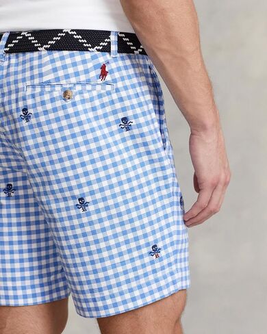 شورت رجالي من POLO RALPH LAUREN بمقاس 8 بوصات بشعار أكسفورد مناسب بالكامل in Saudi Arabia