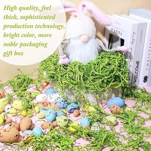 Art Secret Crinkle Cut Paper Shred Filler for Packing and Filling Gift Baskets - 2 LB (White) in Kuwait