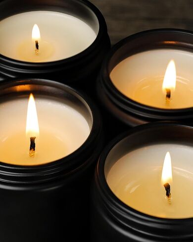 AOOVOO Anniversary Candle Gift for Couple - I Love You More The End I Win Candle, Funny Wedding Valentine's Day Birthday Gifts for Her, Girlfriend, Boyfriend, 9 oz Soy Wax Rose Scented Candle in Kuwait