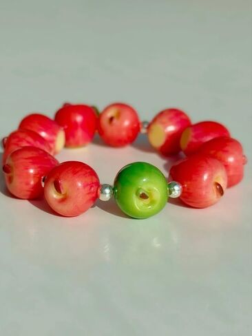 سوار من سلسلة Twee Apple للنساء من Whimsical Apple Y2k Aesthetic 2000s in Kuwait
