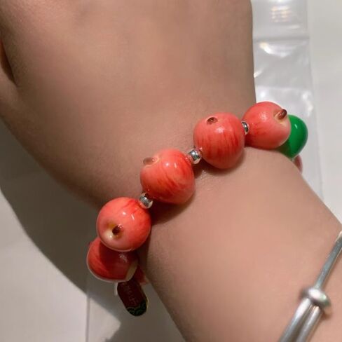 سوار من سلسلة Twee Apple للنساء من Whimsical Apple Y2k Aesthetic 2000s in Kuwait