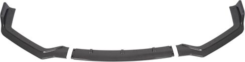 HECASA Front Bumper Lip Spoiler متوافق مع موديلات 2018-2023 Infiniti Q50 Sport Models، PP البلاستيك 3PC نمط تحت الذقن الفاصل الوفير الستارة الناشر حامي السدود الهوائية - أسود لامع in Saudi Arabia