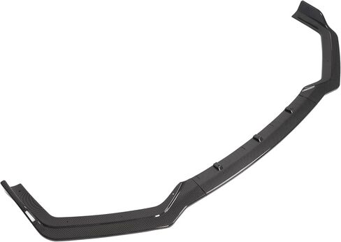 HECASA Front Bumper Lip Spoiler متوافق مع موديلات 2018-2023 Infiniti Q50 Sport Models، PP البلاستيك 3PC نمط تحت الذقن الفاصل الوفير الستارة الناشر حامي السدود الهوائية - أسود لامع in Saudi Arabia