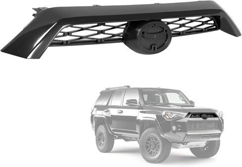 الشبكة الأمامية العلوية متوافقة مع 2014-2019 Toyota 4Runner لاستبدال 5310135080C0 5310135080A0 TO1200369 شبكة ممتصة للصدمات باللون الأسود in Saudi Arabia