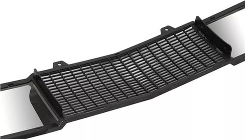 Front Bumper Lower Grille Compatible with 2004-2008 Cadillac XLR - Gloss Black ABS Plastic, Direct Fit Replacement for GM15247797 in Saudi Arabia