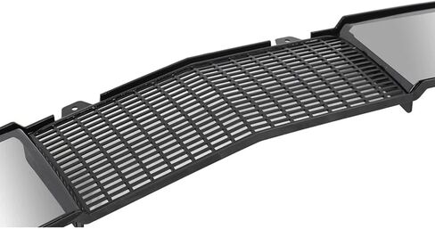 Front Bumper Lower Grille Compatible with 2004-2008 Cadillac XLR - Gloss Black ABS Plastic, Direct Fit Replacement for GM15247797 in Saudi Arabia