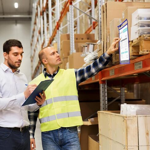 Nezyo 50 Pieces Dry Erase Pockets Plastic Job Ticket Holders Shop Holder Order Pockets Clear Sleeves Tickets Folders Plastic Sleeves for Paper Teacher Supplies for Classroom(Black,14 x 10 Inches) in Kuwait