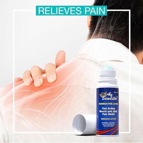 Ay Bendito! Thermoactive Lotion for Faster Pain Relief on Joints and Muscle Function - 3.18 oz Roll-on in Saudi Arabia