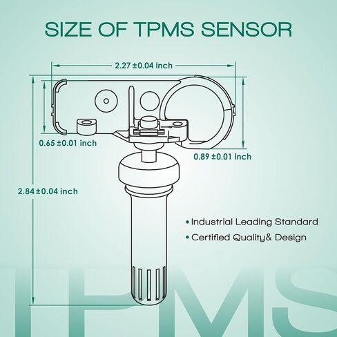 TPMS 4pcs Tire Pressure Monitoring Sensors Fit 11-19 for Ford Fiesta/Flex/Taurus, 10-22 E-350/E-450 Super Duty, 11-17 for Lincoln Navigator, 09-11 for Mazda Tribute 9L3Z-1A189-A in Saudi Arabia