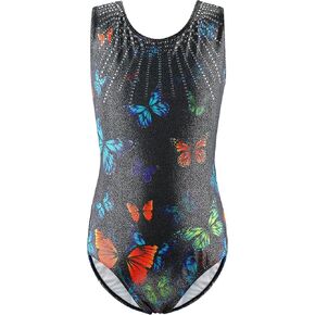BAOHULU Gymnastics Leotards for Girls Shiny Jewels Kids Athletic Apperal Dance Outfit in Saudi Arabia