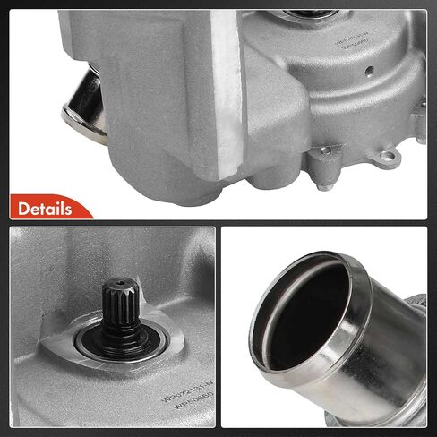 A-Premium Engine Water Pump with Gasket Compatible with Chevrolet Corvette 1993-1996 V8 5.7L in Saudi Arabia