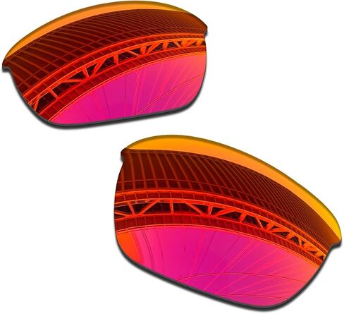 1.5MM Polarized Replacement Lenses for Oakley Half Jacket 2.0 OO9144 Sunglasses, Anti-Scratch | Perfectly Fit in Saudi Arabia