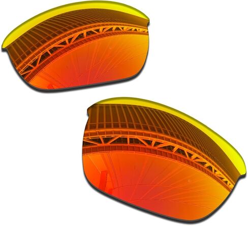 1.5MM Polarized Replacement Lenses for Oakley Half Jacket 2.0 OO9144 Sunglasses, Anti-Scratch | Perfectly Fit in Saudi Arabia