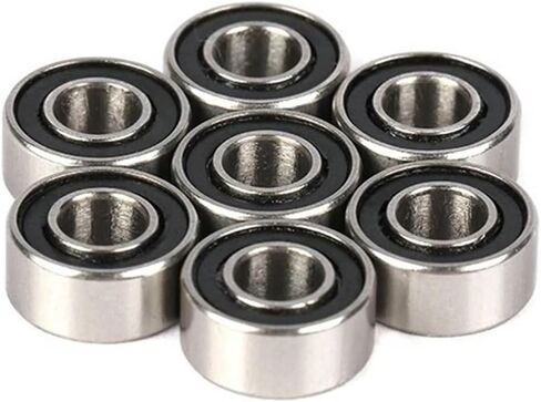 10 قطعة S684 2RS 4X9X4mm محمل من الفولاذ المقاوم للصدأ ABEC-7 لسفن الصيد in Saudi Arabia