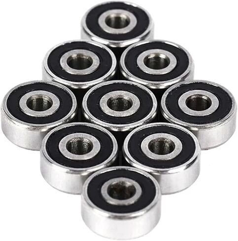 10 قطعة S623RS 3X10X4mm محمل كروي من الفولاذ المقاوم للصدأ ABEC-7 كروي 623RS in Saudi Arabia