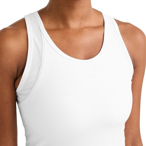 Jockey Women's Activewear EVERACTIVE Mesh Lined Crop Tank with Built-in Bra in Saudi Arabia