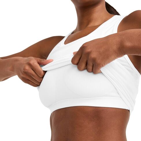 Jockey Women's Activewear EVERACTIVE Mesh Lined Crop Tank with Built-in Bra in Saudi Arabia